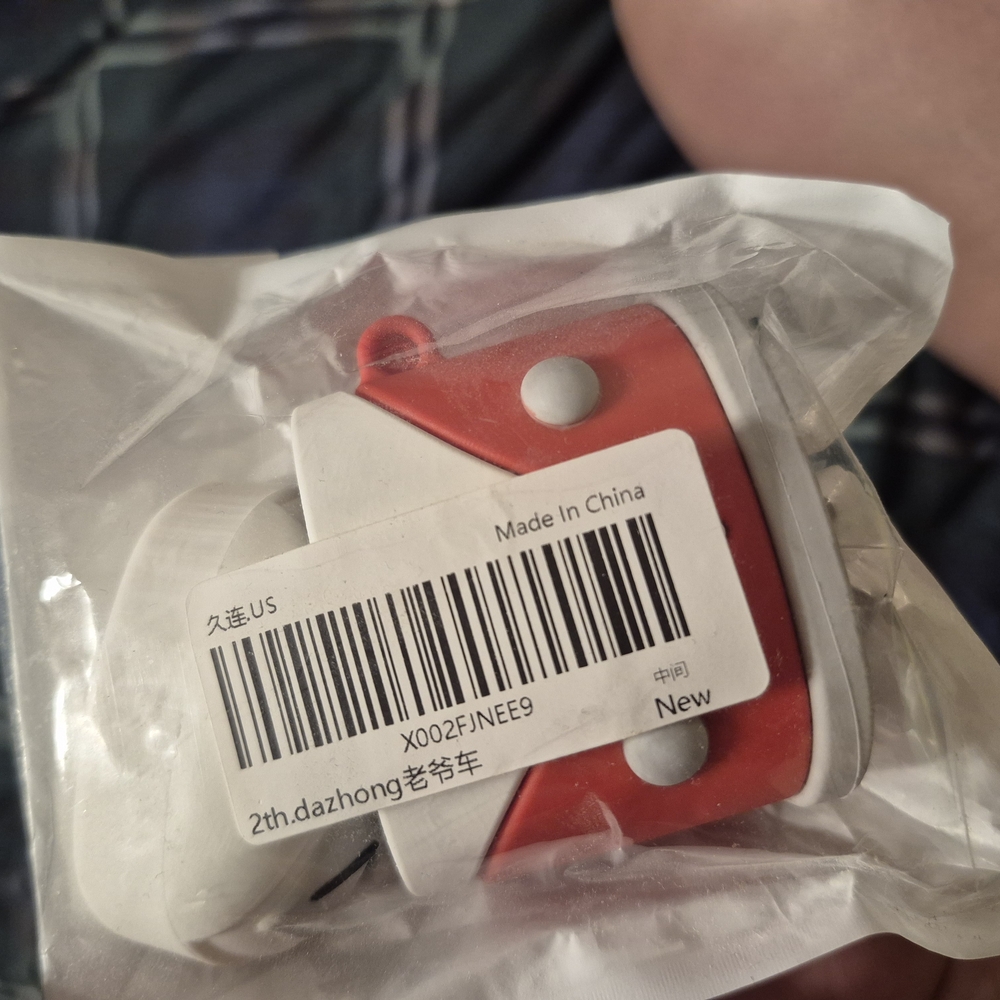 Red and White Volkswagon Bus Airpod Case